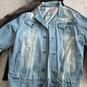 Brooklyn Cloth Distressed Stonewash Jean Jacket